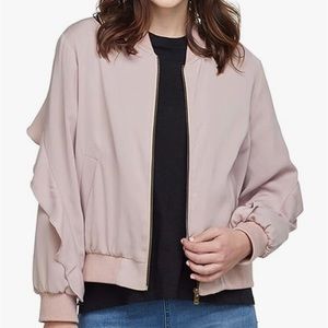 Mud Pie Women’s Blush Nola Bomber Jacket